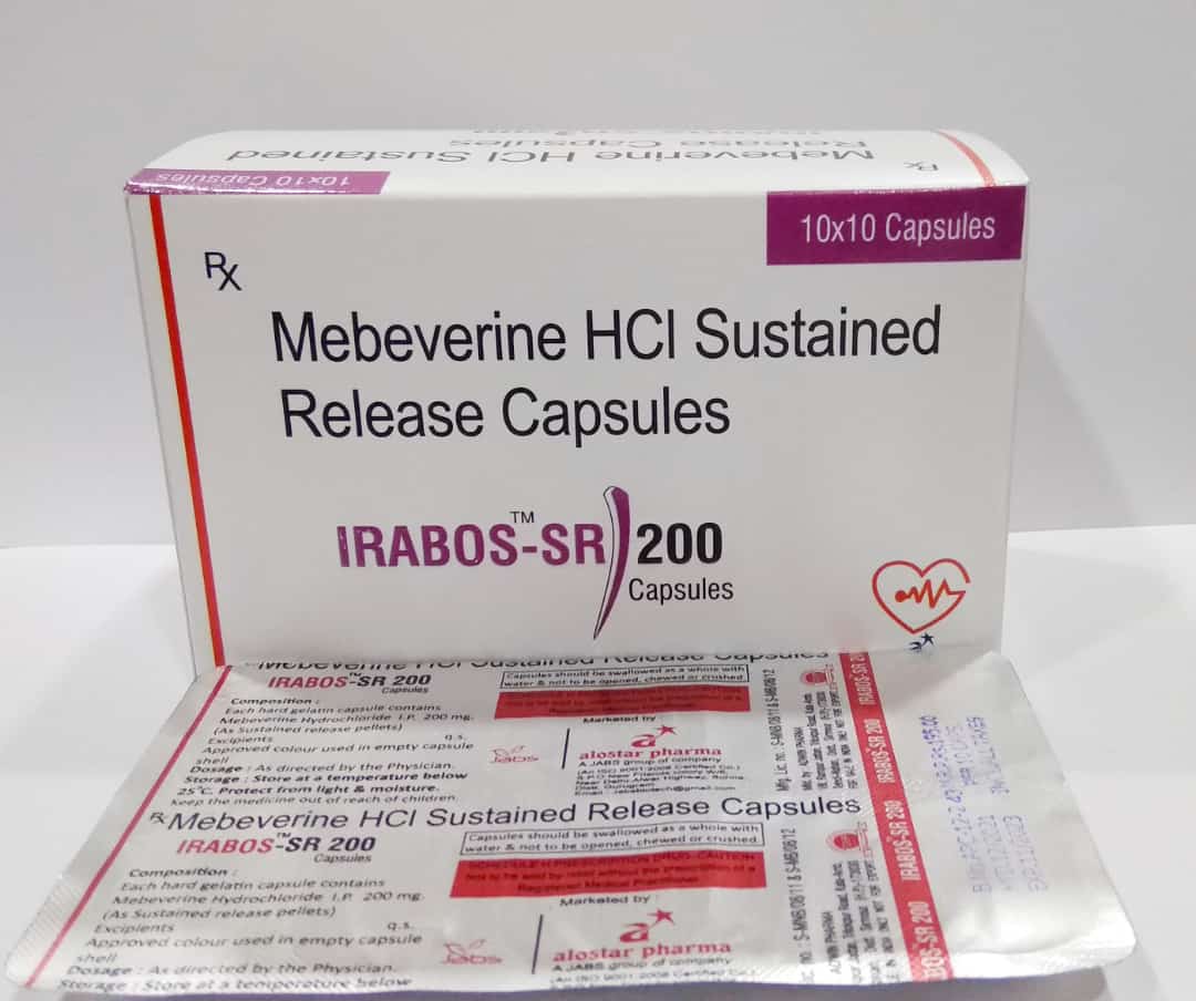 Mebeverine HCI Sustained released capsules 